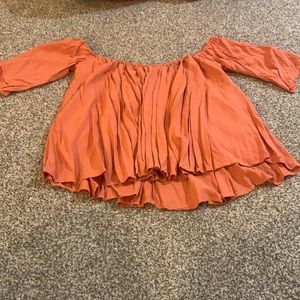 Off the shoulder Flowy top